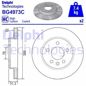 Автозапчастина Delphi BG4973C