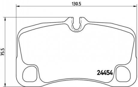 Автозапчасть BREMBO P65022