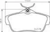 Автозапчасть BREMBO P23189