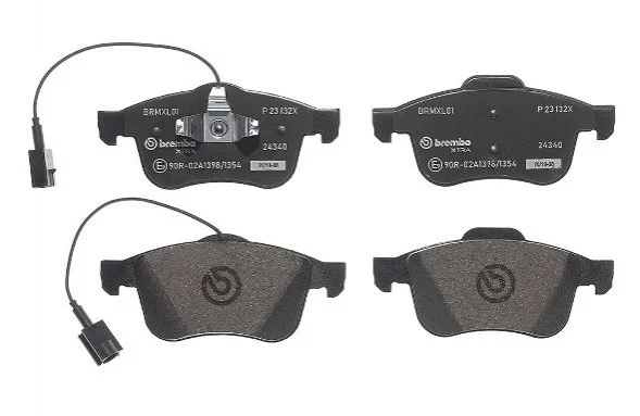 Гальмівні колодки дискові BREMBO P23132X (фото 1)