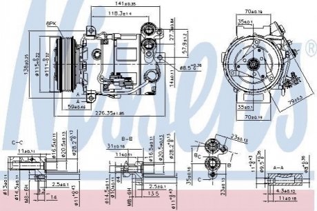 Автозапчасть NISSENS 89465