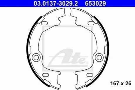 Автозапчасть ATE 03013730292