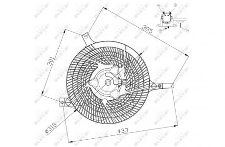 Автозапчасть NRF 47572