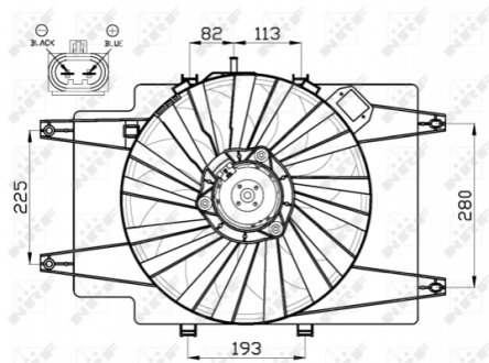 Автозапчасть NRF 47513