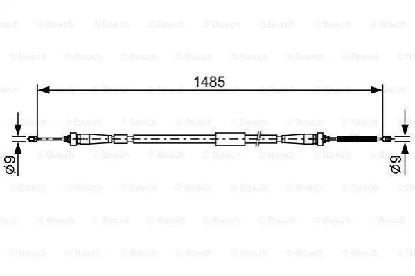 Автозапчастина BOSCH 1987482637 (фото 1)