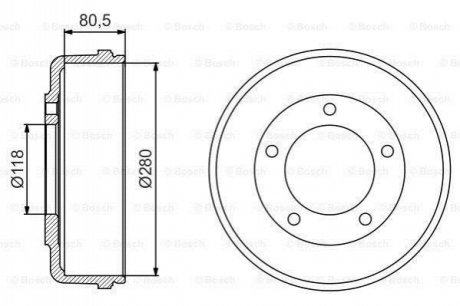 Автозапчасть BOSCH 0986477203