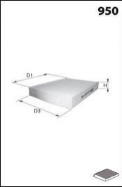 Автозапчасть MECAFILTER EKR7185