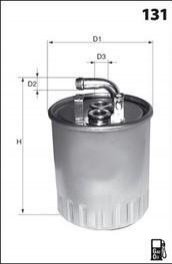 Автозапчастина MECAFILTER ELG5451
