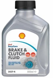 Гальмівна рідина Shell Brake & Clutch fluid DOT4 ESL 0.5л SHELL AT59H