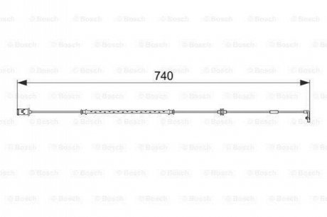 Гальмівні аксесуари BOSCH 1987474587