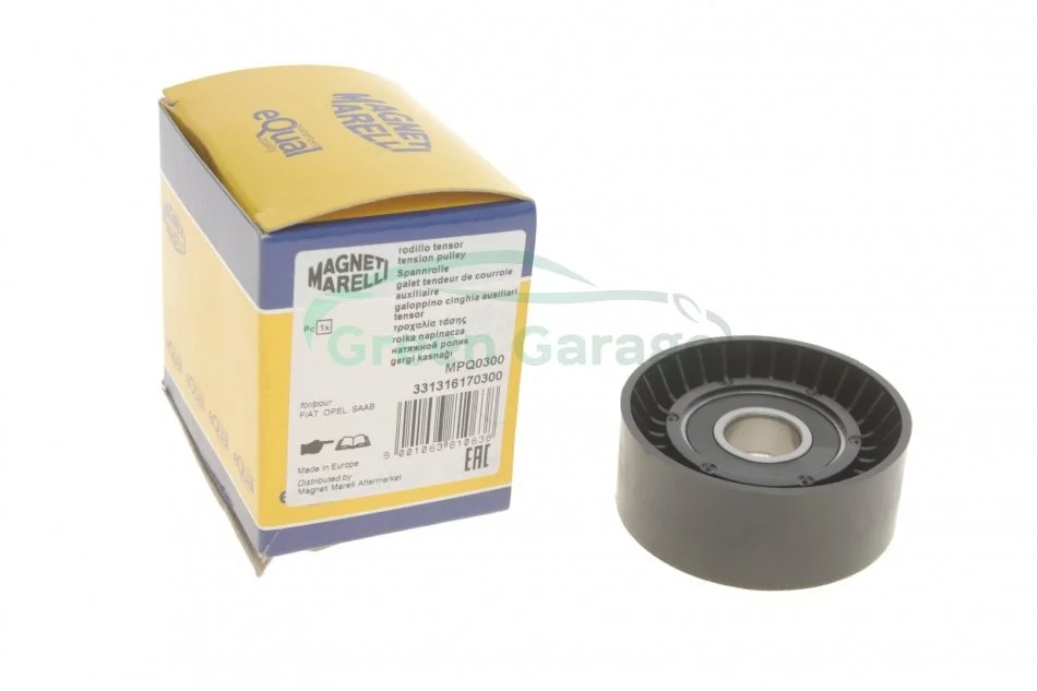 Ролик натягувача MAGNETI MARELLI 331316170300 (фото 1)