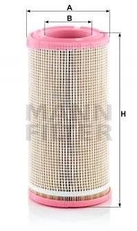 Фільтр повітряний AG CHEM 8103, 3104, 8104 CATERPILLAR 312D2 GC, 312D2 L, 315, 315B, 315C, 315CL, 315L, 317BL, 317BLN, 318B, 318BL, 318BLN, 318D2, 939 JOHN DEERE 50DLC, 640G III, 648G III MANN C173402 (фото 1)