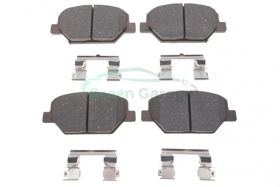 Комплект гальмівних колодок передн, OPEL INSIGNIA B, INSIGNIA B COUNTRY, INSIGNIA B GRAND SPORT 1.5-2.0D 03.17- ATE 13046055122 (фото 1)