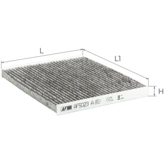 Фільтр салону ALPHA FILTER AF5023A
