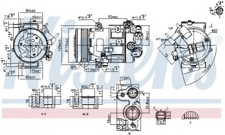 Автозапчасть NISSENS 890420