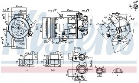 Автозапчасть NISSENS 890420