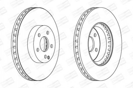 Автозапчастина CHAMPION 562647CH1