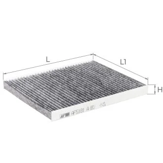 Автозапчасть ALPHA FILTER AF5181A