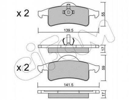 Автозапчасть CIFAM 8225260