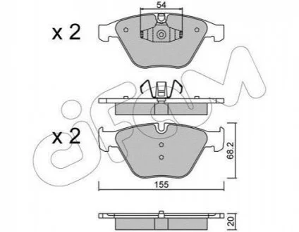 Автозапчасть CIFAM 8225586