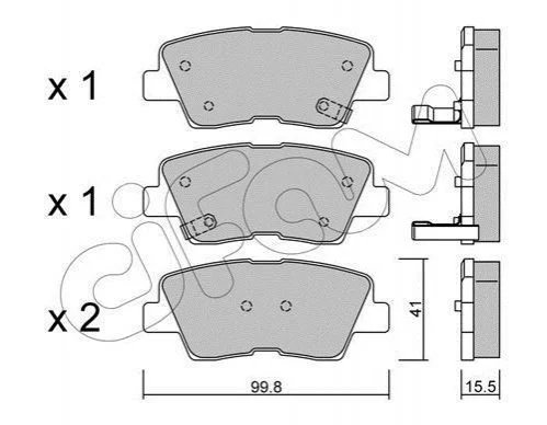 Автозапчастина CIFAM 8228860 (фото 1)