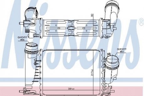 Автозапчасть NISSENS 961429