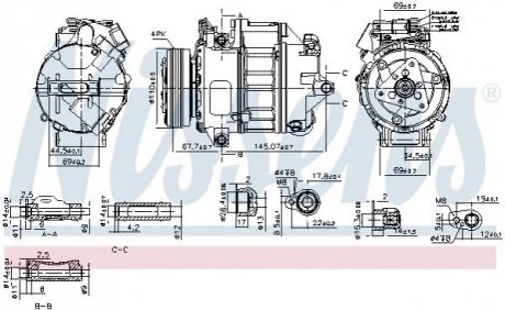 Автозапчасть NISSENS 890759