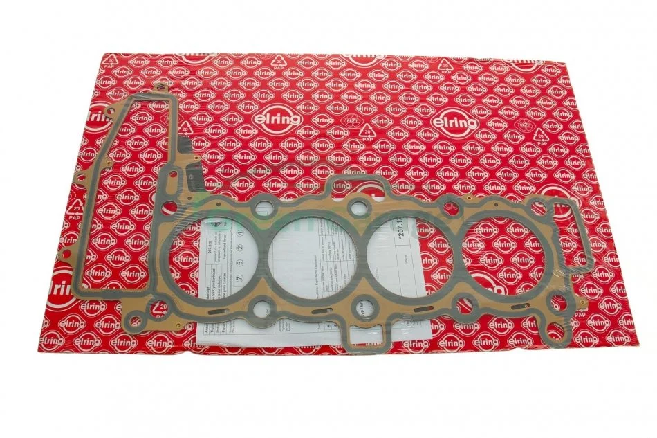 Прокладка ГБЦ (товщина: 1,3мм) JAGUAR E-PACE, F-PACE, XE, XF II, XF SPORTBRAKE LAND ROVER DEFENDER, DISCOVERY SPORT, DISCOVERY V, RANGE ROVER EVOQUE, RANGE ROVER SPORT II 2.0D/2.0DH 12.14- ELRING 207120 (фото 1)