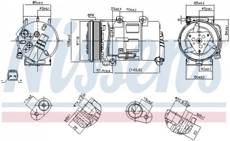 Автозапчастина NISSENS 89493