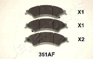 Автозапчасть JAPANPARTS PA351AF