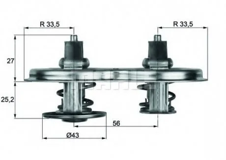 Автозапчасть MAHLE / KNECHT TX33D