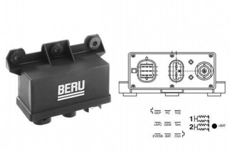 Автозапчастина BERU GR067