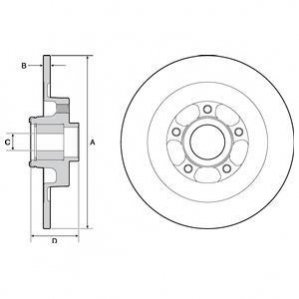 Автозапчасть DELPHI BG9138RSC (фото 1)