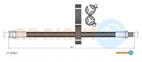 Автозапчастина ADRIAUTO 1112101