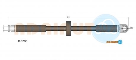 Автозапчастина ADRIAUTO 451212