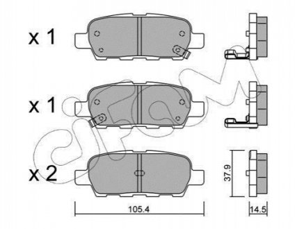 Автозапчасть CIFAM 8226120