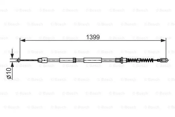 Автозапчастина BOSCH 1987482539 (фото 1)