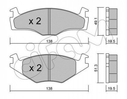 Автозапчастина CIFAM 8220451