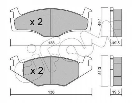 Автозапчасть CIFAM 8220451