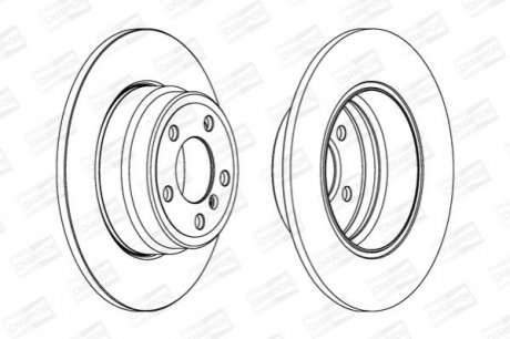 Автозапчасть CHAMPION 562135CH1