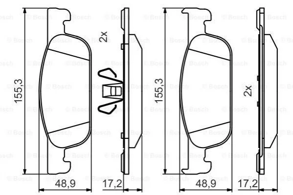 Автозапчастина BOSCH 0986495424 (фото 1)