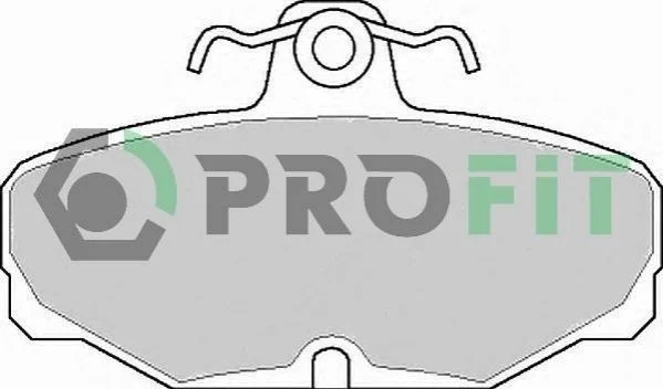 Колодки гальмівні дискові PROFIT 50000398 (фото 1)