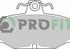 Колодки гальмівні дискові PROFIT 50000398 (фото 1)