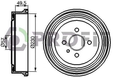 Автозапчасть PROFIT 50200062