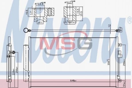 Автозапчасть NISSENS 941064