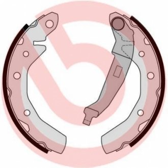 Гальмівні колодки барабанні BREMBO S10517