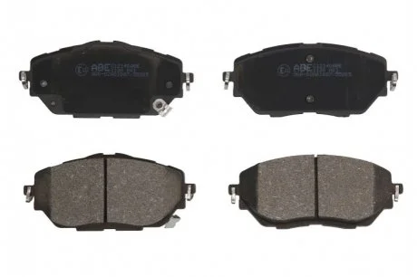 Комплект гальмівних колодок передн, TOYOTA C-HR, COROLLA 1.2-2.0H 10.16- ABE C12140ABE