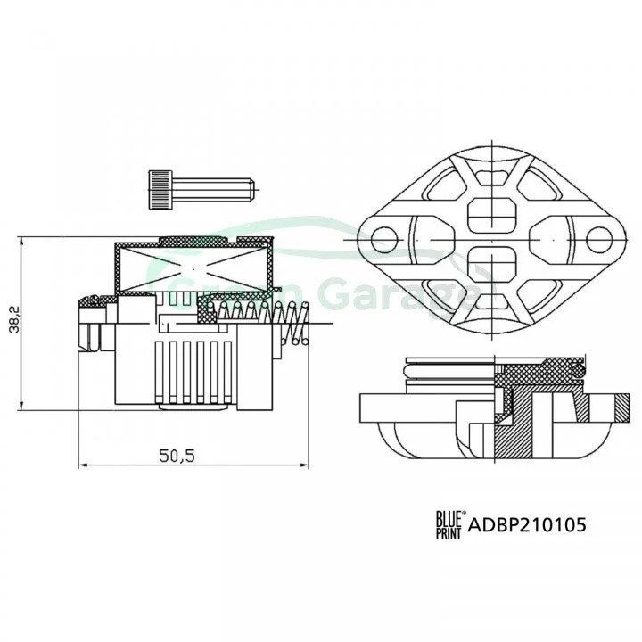 Автозапчастина BLUE PRINT ADBP210105 (фото 1)