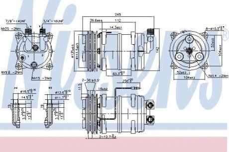 Автозапчастина NISSENS 89321