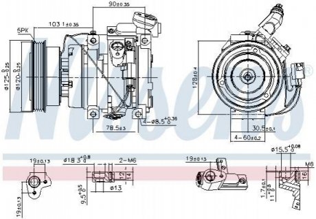 Автозапчастина NISSENS 89576